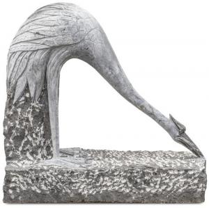 Dekoratívne kamenné sošky zvierat a napájadlá