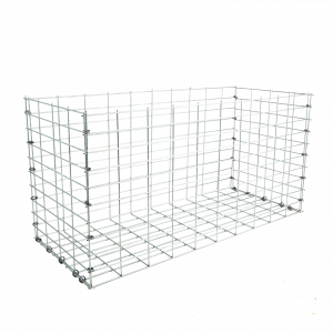 Zvárané drôtené koše - gabiony