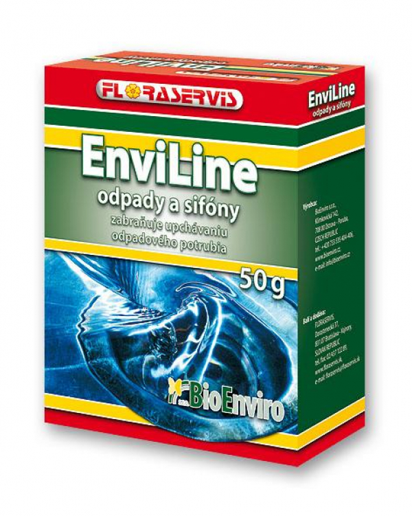 Enviline odpady, sifóny 50g