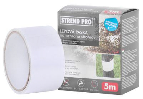Paska  na ochranu stromov pred škodcami, lepová, 5 cm, L-5 m