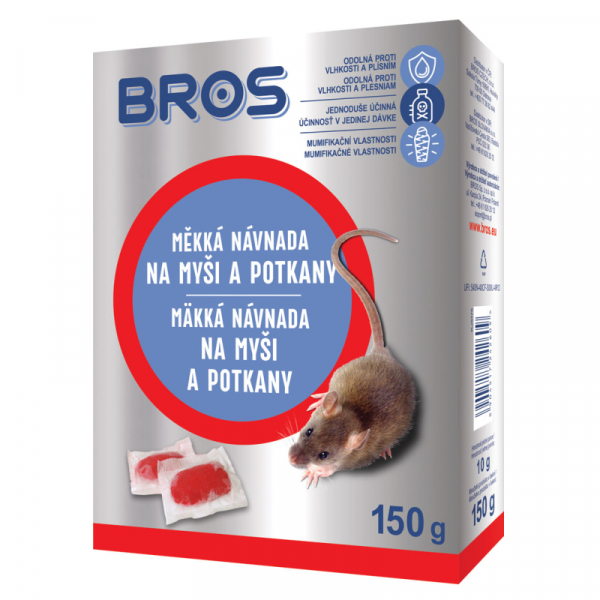BROS MAKKÁ NÁVNADA PROTI HLODAVCOM