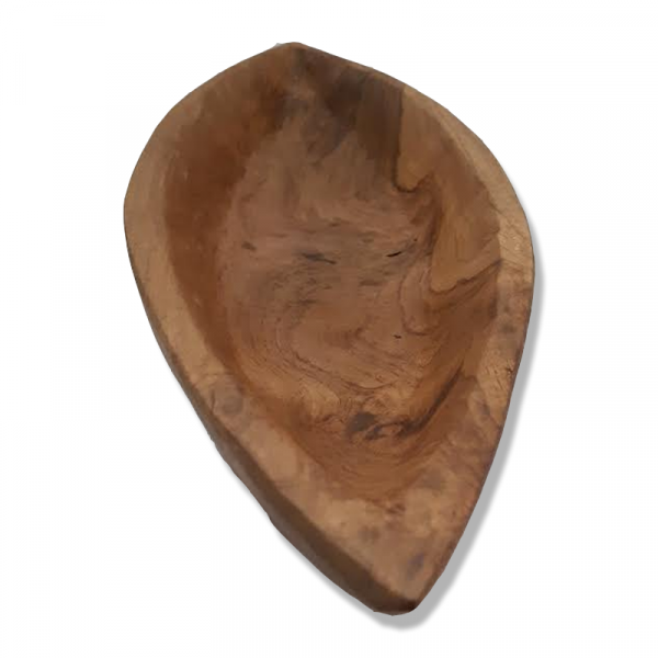 Miska loď zaoblená 60cm TEAK