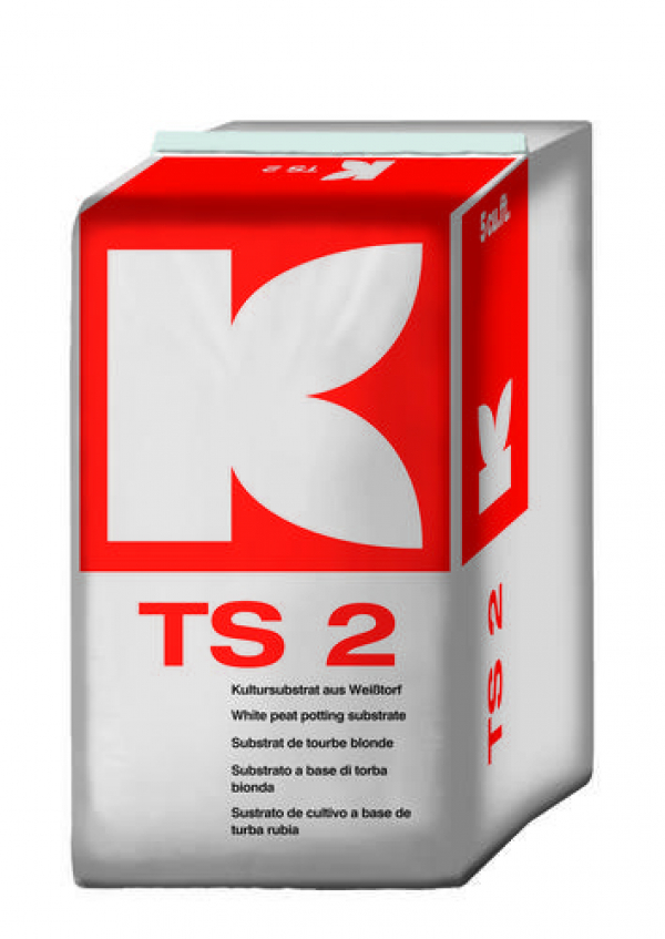 Klasmann substrát TS 2 Medium basic + GreenFibre® 210 l