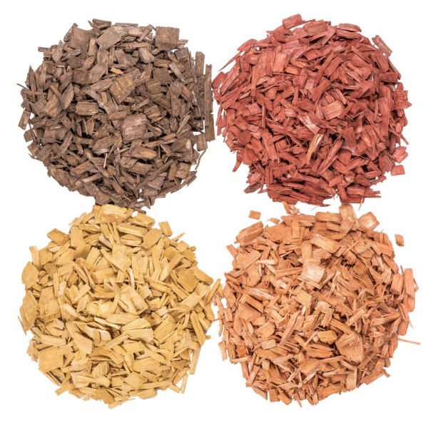 Dekoračná štiepka oranžová 50 l