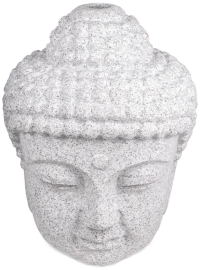 Kamenná busta Buddha fontána – výška 40 cm
