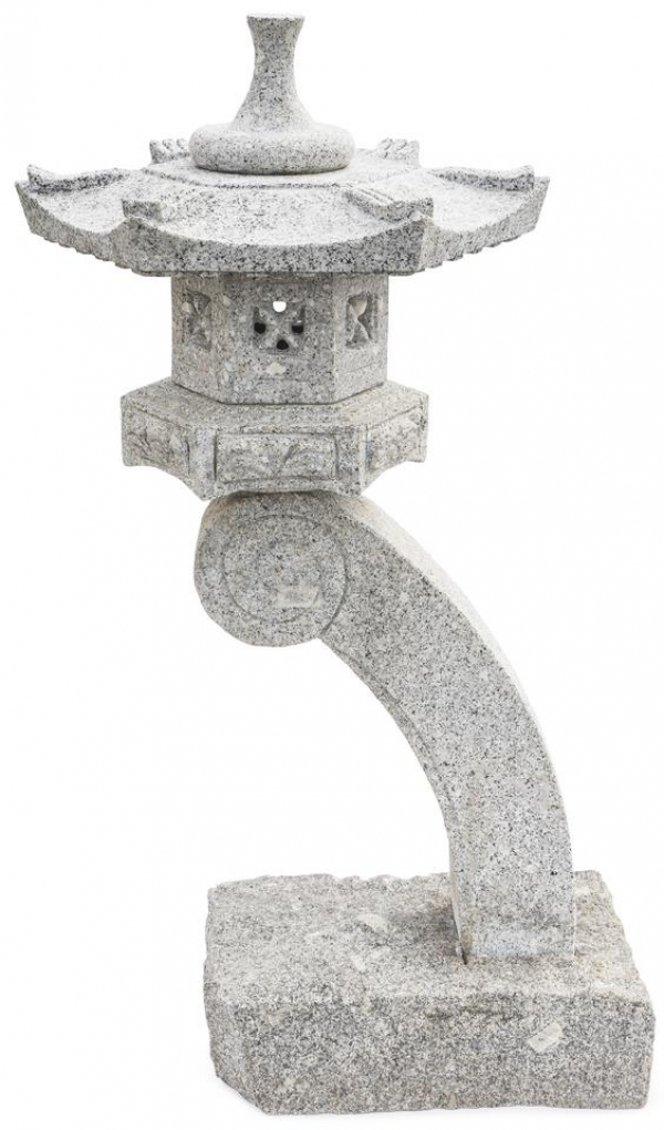 Kamenná japonská lampa RANKEI – Ø 60 cm