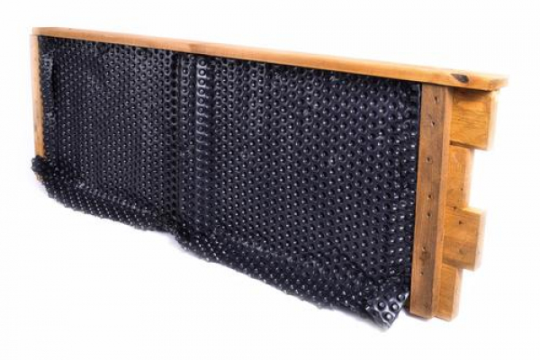 Vyvýšený záhon, diel dĺžka 200 x 50 cm s nopovou fóliou