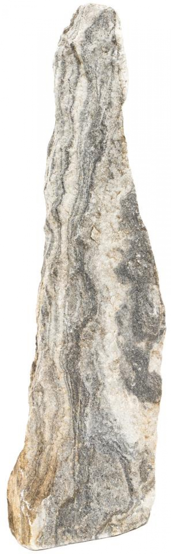 Kamenný stĺp , výška 60 cm , mix farieb