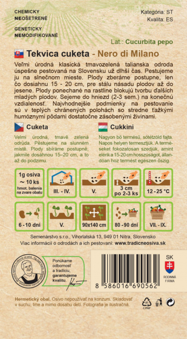 Tekvica cuketa 