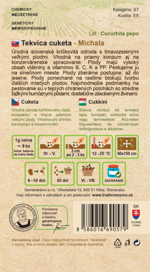 Tekvica cuketa 