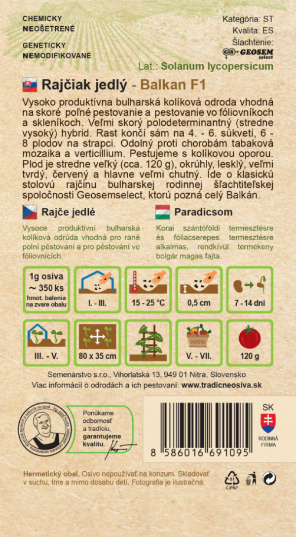 Rajčiak jedlý 