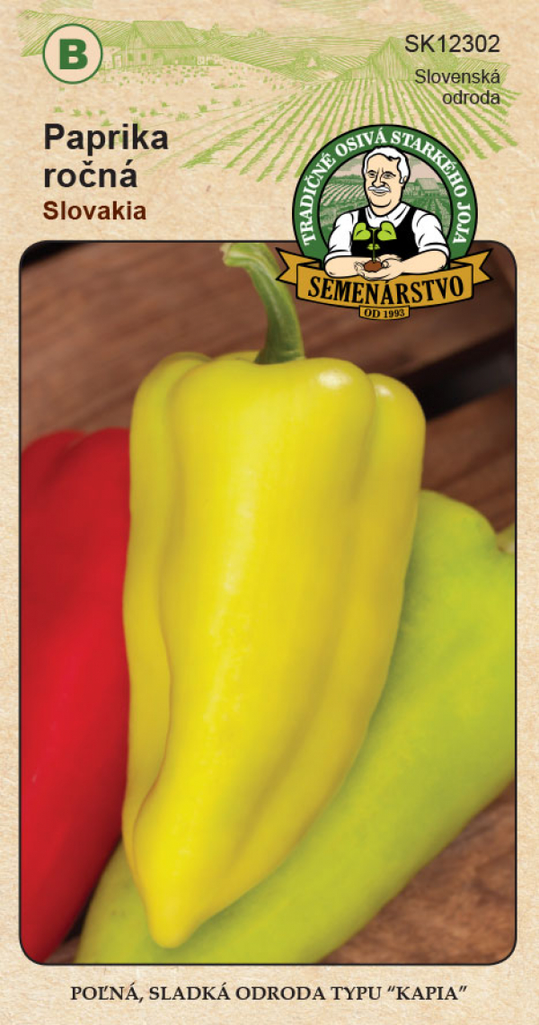Paprika ročná 
