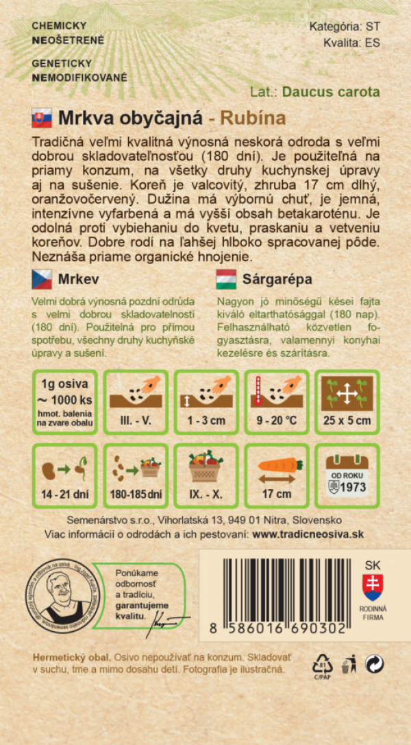 Mrkva obyčajná 