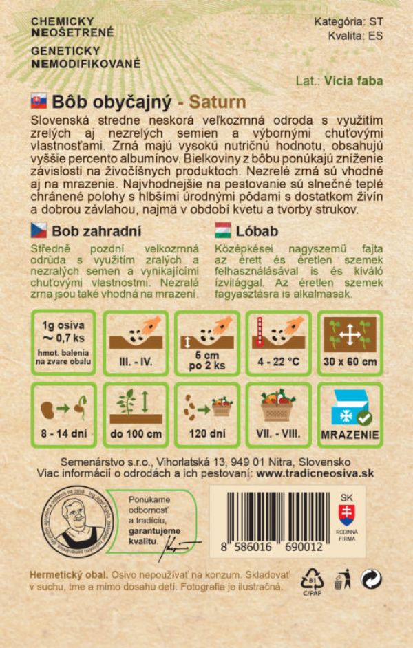 Bôb obyčajný 