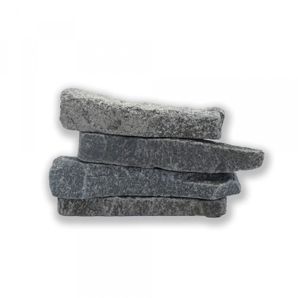 Remienkové pásy sekané andezit šedohnedý  Antik