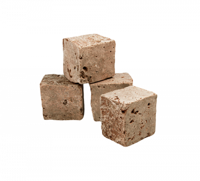 Travertín MOCCA ATR56 kamenná kocka