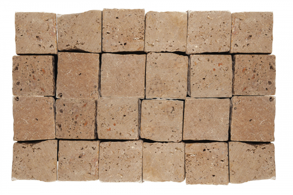 Travertín MOCCA ATR56 kamenná kocka