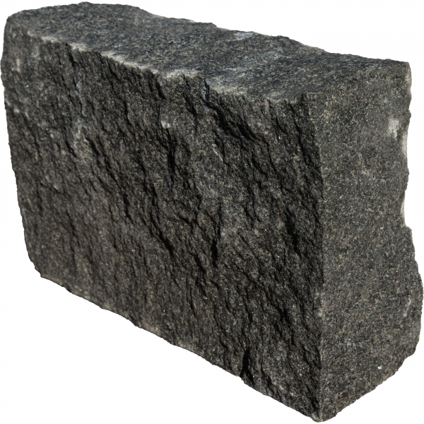 Štiepaný povrch žulového obrubníka Nero – STONE TRADE