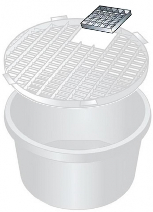 Ubbink veko servisného otvoru pre fontánové základne Victoria a Victoria Quadro Novinka