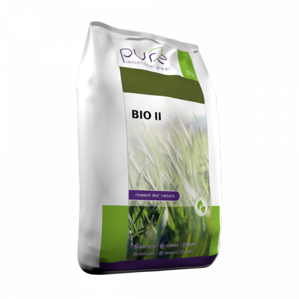 BIO II - 100% organické hnojivo pre trávniky a záhrady 25 kg