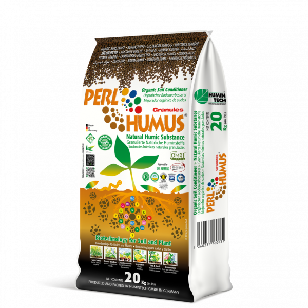 Perlhumus - organický humusový kondicionér pre zlepšenie štruktúry a úrodnosti pôdy