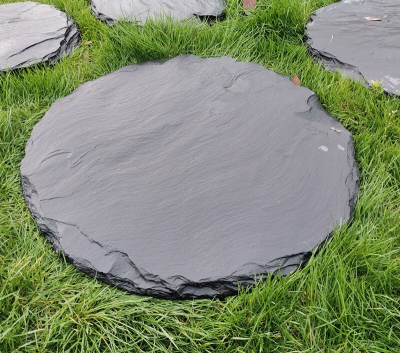 Bridlica ANTIK čierna - okrúhle nášľapné kamene