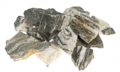 Black Stone – čierno-biela dekoračná drť
