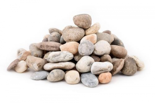 Dunajský dekoračný štrk okruhliak / okrasné kamenivo