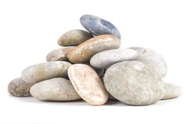 Silver Flat dekoračné okruhliaky / okrasné kamenivo