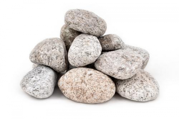 Žula dekoračné okruhliaky / okrasné kamenivo