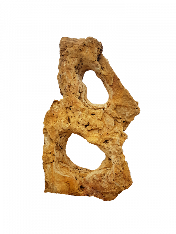 Travertín deravý TR51 podpílený solitérny kameň