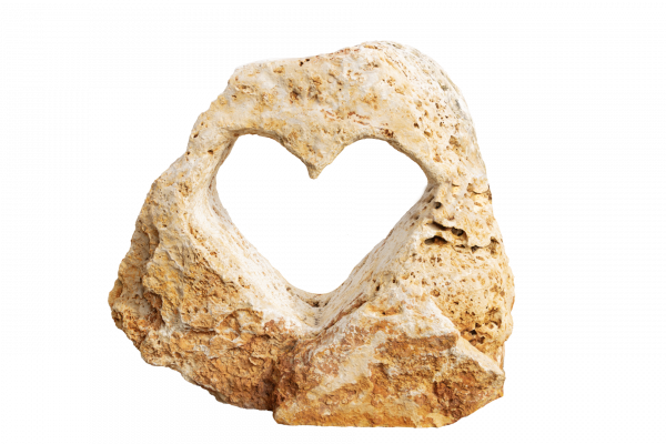 Travertín deravý TR51 podpílený solitérny kameň