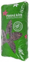 Píniová kôra dekoračná 60 - 100 mm, 70 l