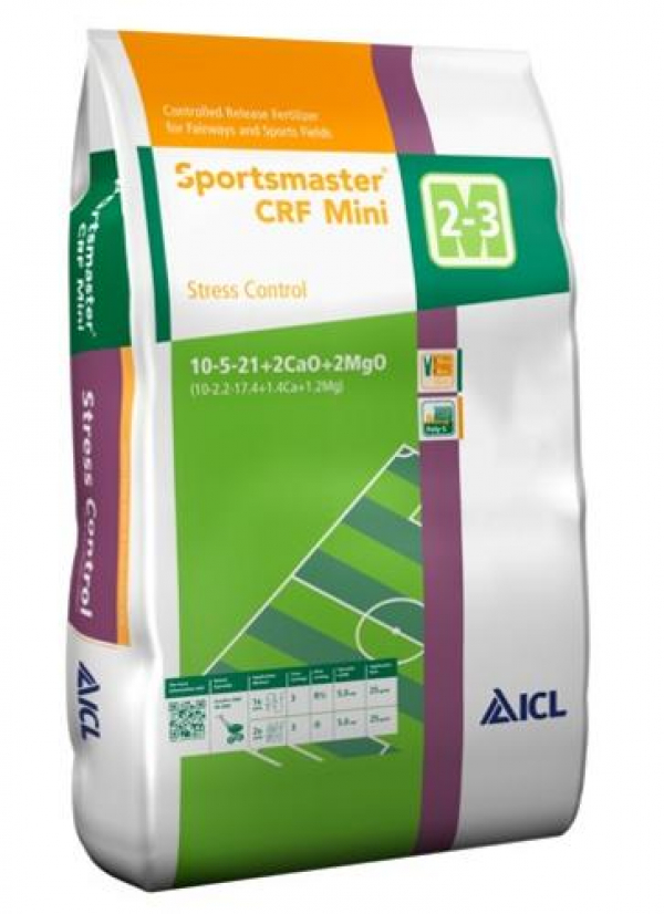 ICL trávnikové hnojivo Sportsmaster CRF Mini Stress Control 25kg