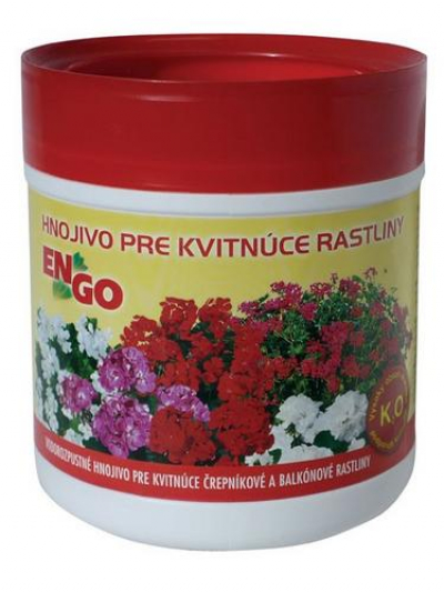 ENGO hnojivo na kvitnúce rastliny 0,5 kg