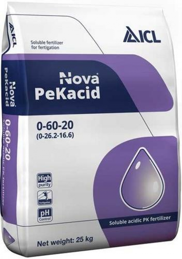 NOVA PeKacid kyselina fosforečná s draslíkom 25 kg