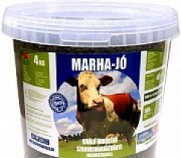 Peletovaný kravský hnoj Marha-Jó 4 kg