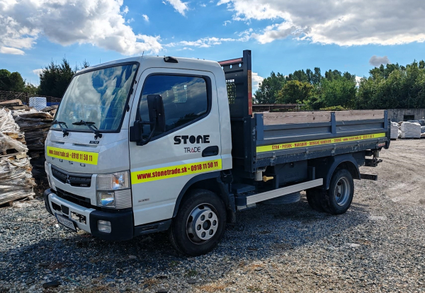 Mitsubishi Fuso – dovoz materiálu do 4,2t (Celá SR / Hamuliakovo)