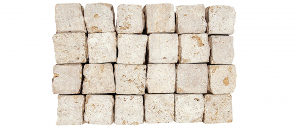 Travertín SAHARA – kamenná kocka