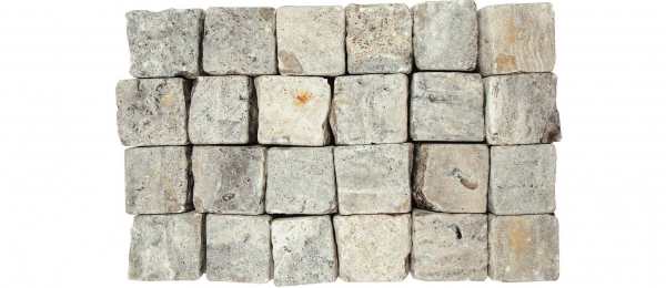 Travertín BLUE SKY ATR73 kamenná kocka