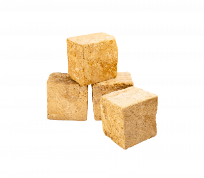 Travertín HONEY ATR26 kamenná kocka