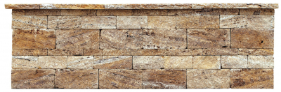 Travertín HONEY ATR26 kamenný blok/múrik