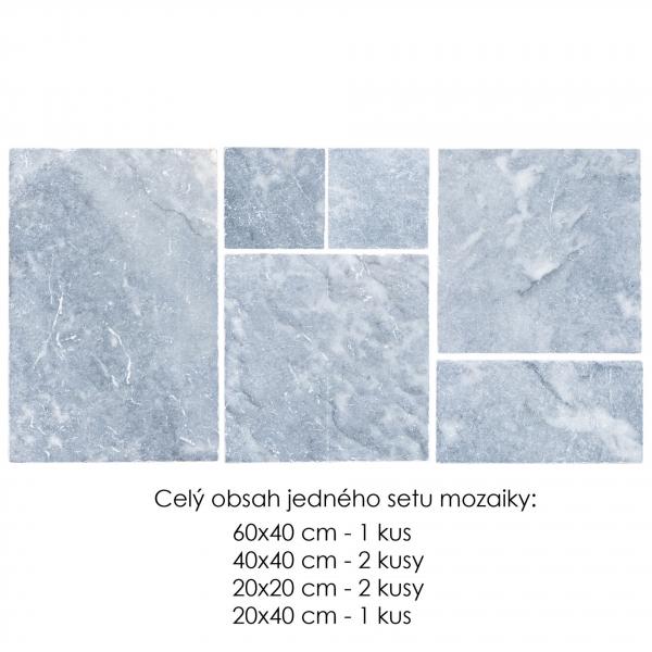 Mramor Antik AM88 Atlantis mozaika - obklad / dlažba