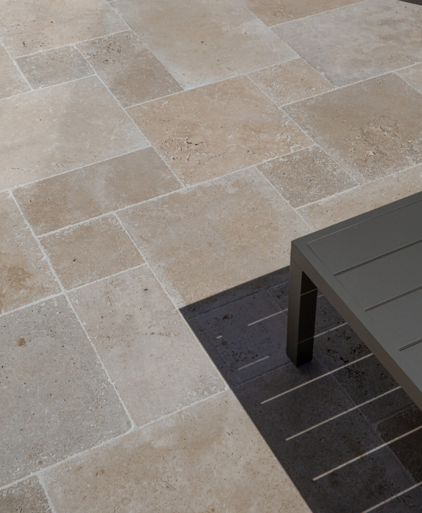 Travertín Antik COFFEE ATR55 mozaika - obklad / dlažba