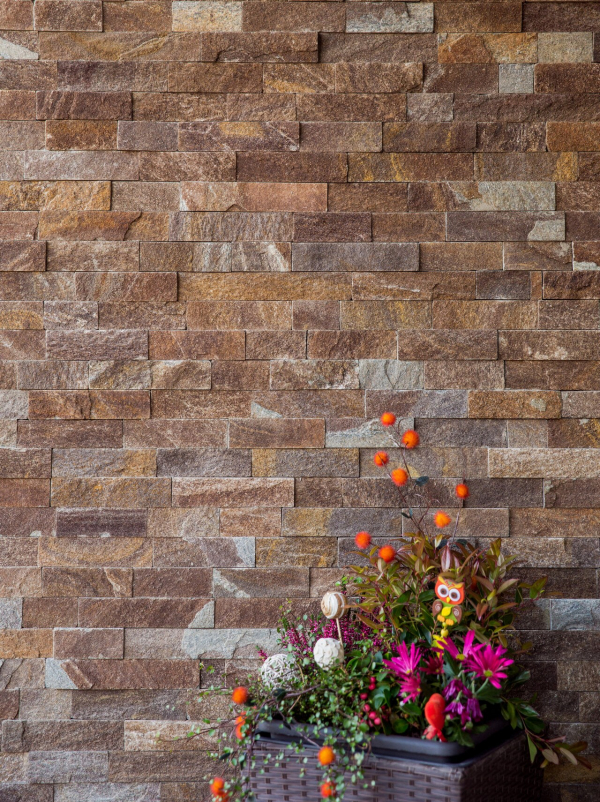 Gneis G55 kamenný tehličkový obklad