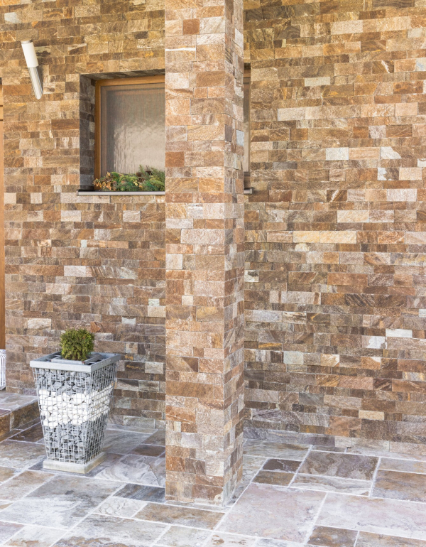 Gneis G55 kamenný tehličkový obklad