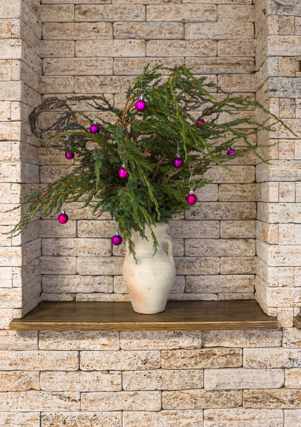 Travertín Antik ATR28 kamenný tehličkový obklad