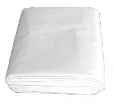 Netkaná textília zakrývacia biela, 3,2 x 10 m, UV stabilná, 17 - 19 g/m2