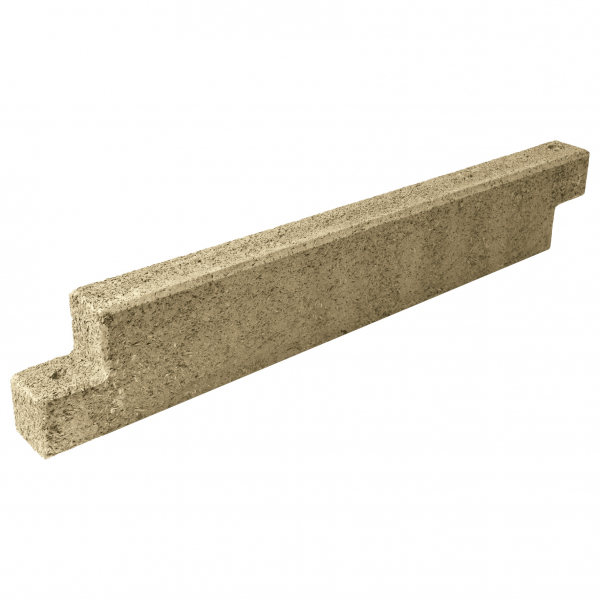 Durisol vysoky zahon dielec v bezovej farbe na produktovej fotografii na svetlom pozadi